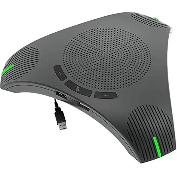 Conference Microphone USB Speakerphone with Noise Reduction