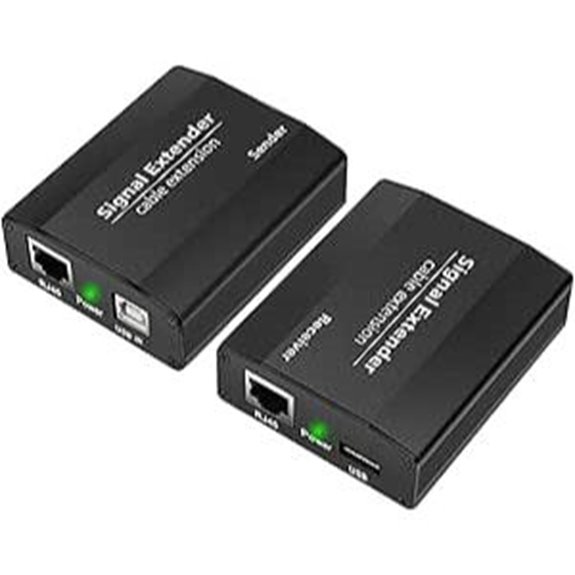 USB Over Ethernet Extender up to 656FT