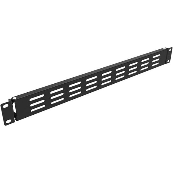 1U Vented Rack Mount Blank Panel Spacer