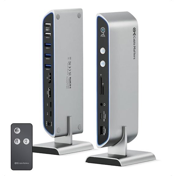 Cable Matters 14-in-1 USB-C KVM Switch Dock