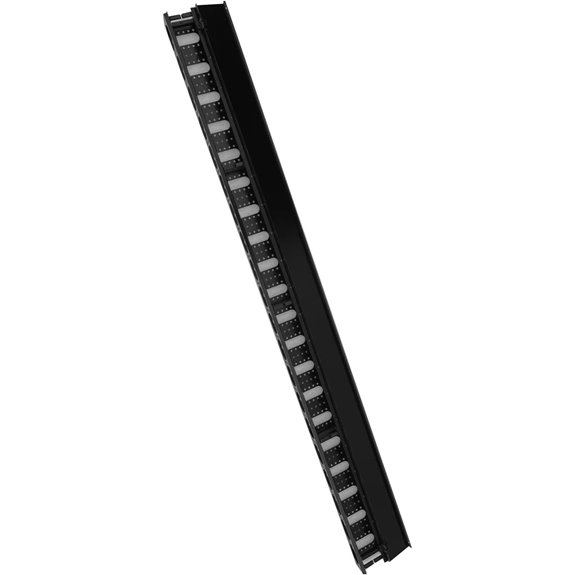 42U Vertical Metal Cable Manager for Network Racks