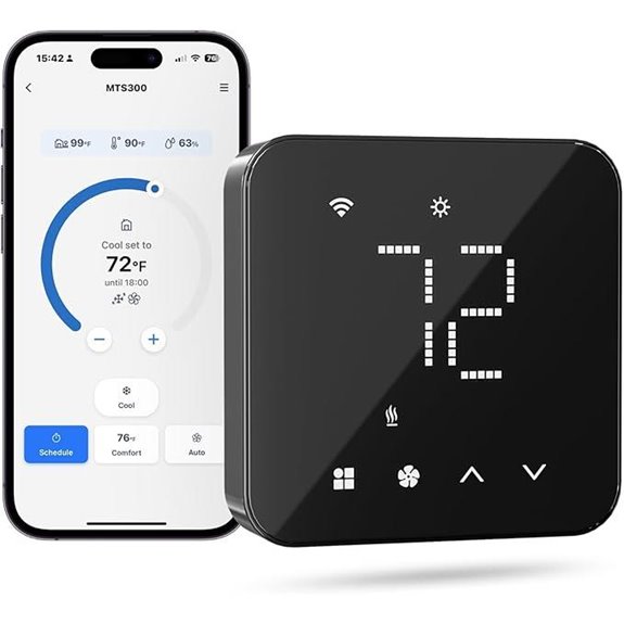 Meross Smart WiFi Thermostat with Voice Control