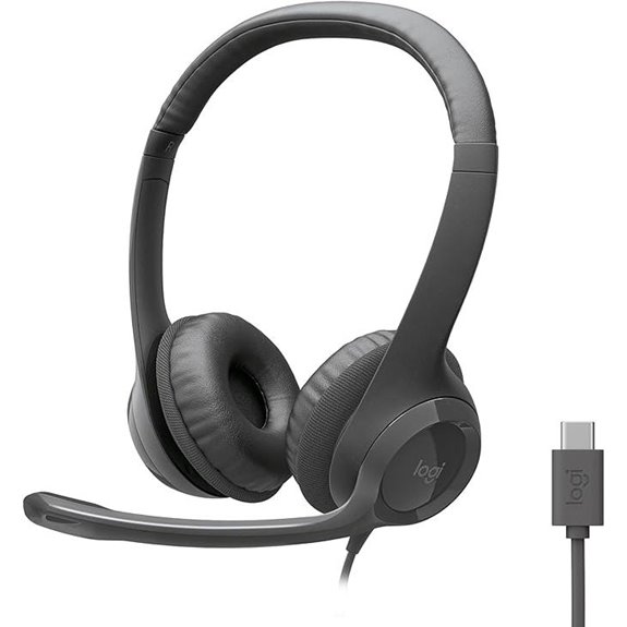 Logitech H391 Wired Headset with Microphone