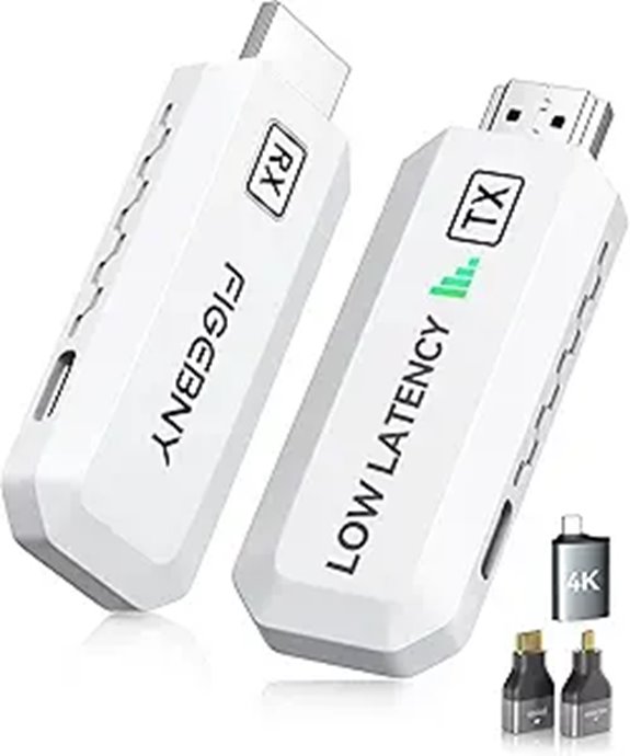 Wireless 4K HDMI Transmitter and Receiver (White)