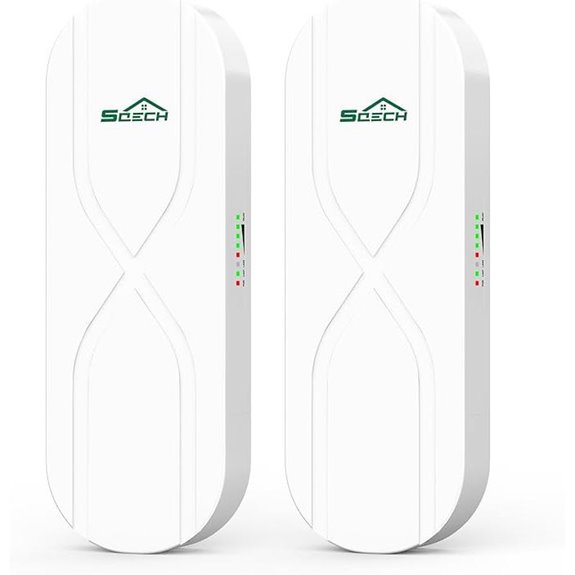 Wireless Bridge 2-Pack with 3KM 5.8G WiFi & LAN Ports