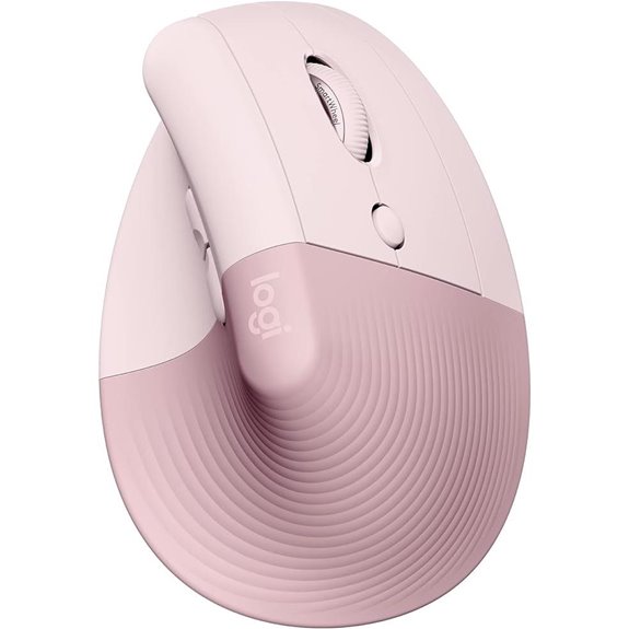 Logitech Lift Ergonomic Wireless Mouse for Windows and Mac