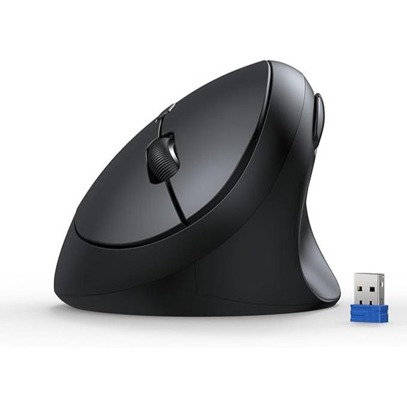TECKNET Wireless Ergonomic Vertical Mouse with DPI