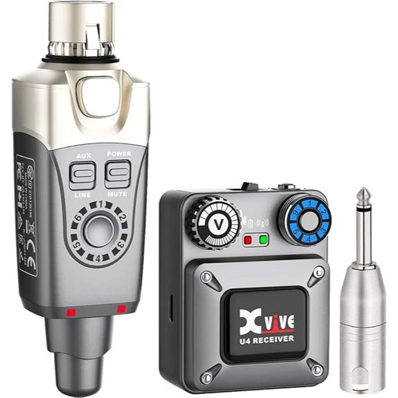 Xvive U4 Wireless In-Ear Monitor System Set