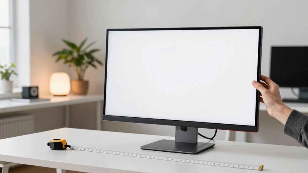 adjust monitor for comfort