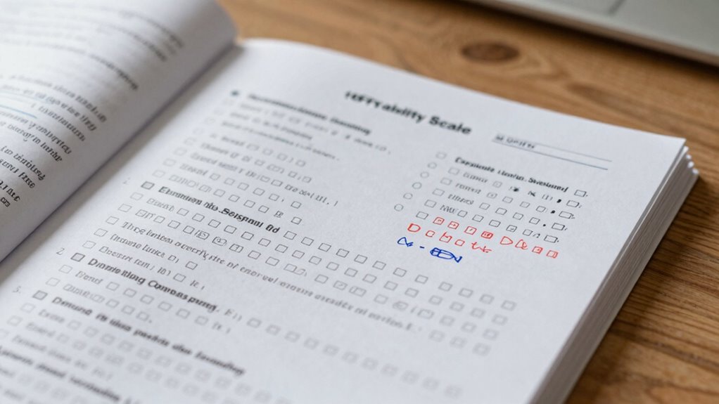 assess response consistency carefully