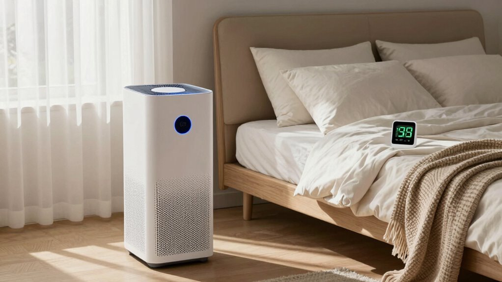 bedroom air quality monitoring