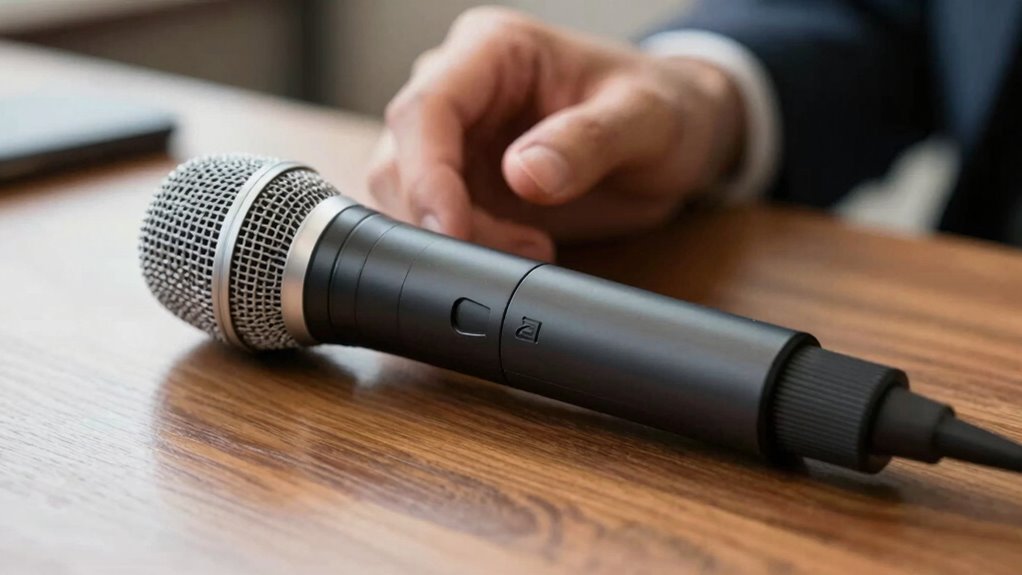 clear engaging professional audio