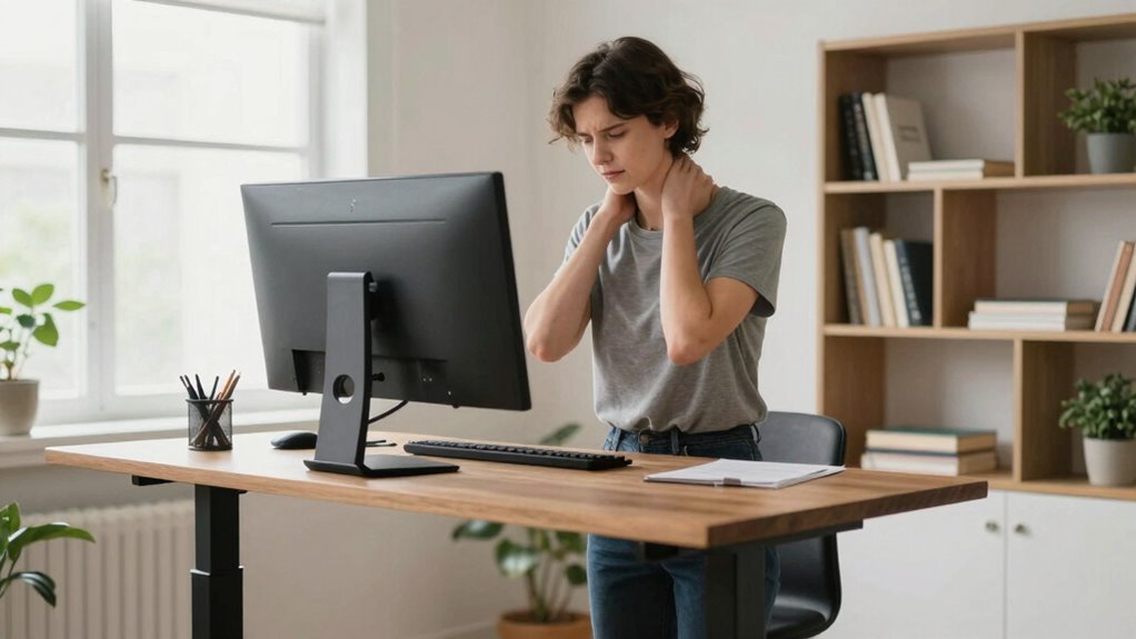 correct standing desk practices