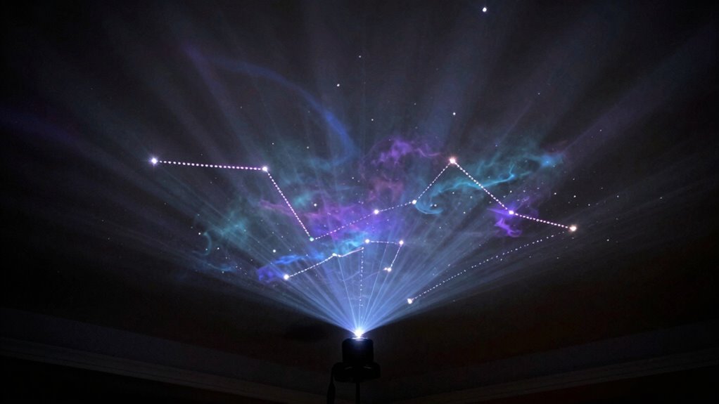 cosmic symbols and colors