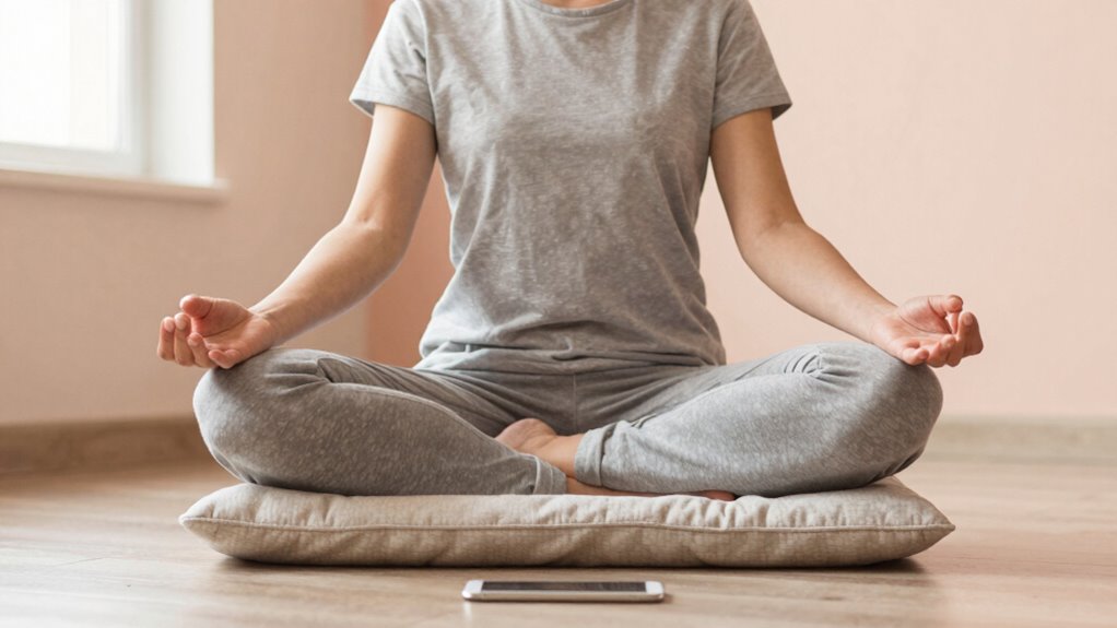 deep breathing and mindfulness