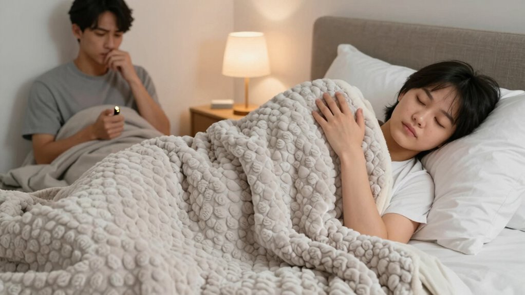 deep pressure promotes sleep