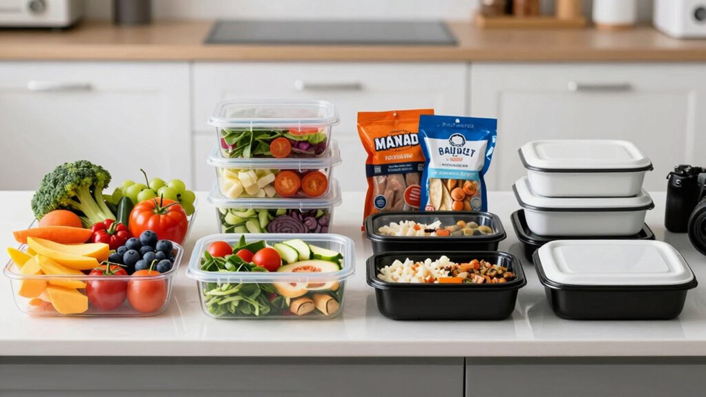 efficient organized meal preparation