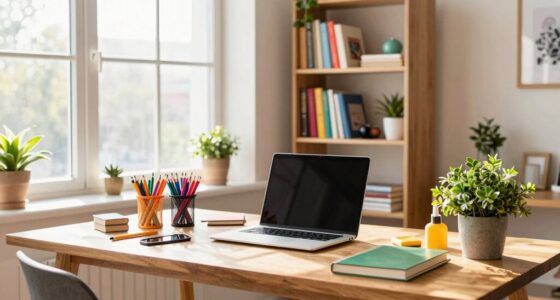 energetic outgoing desk design