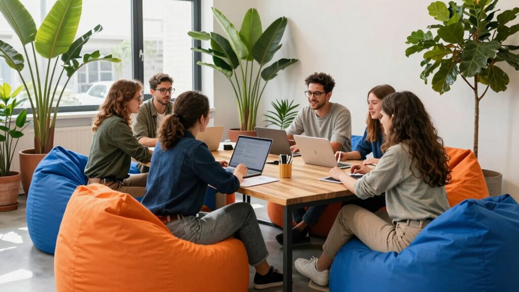 engaging collaborative social environment