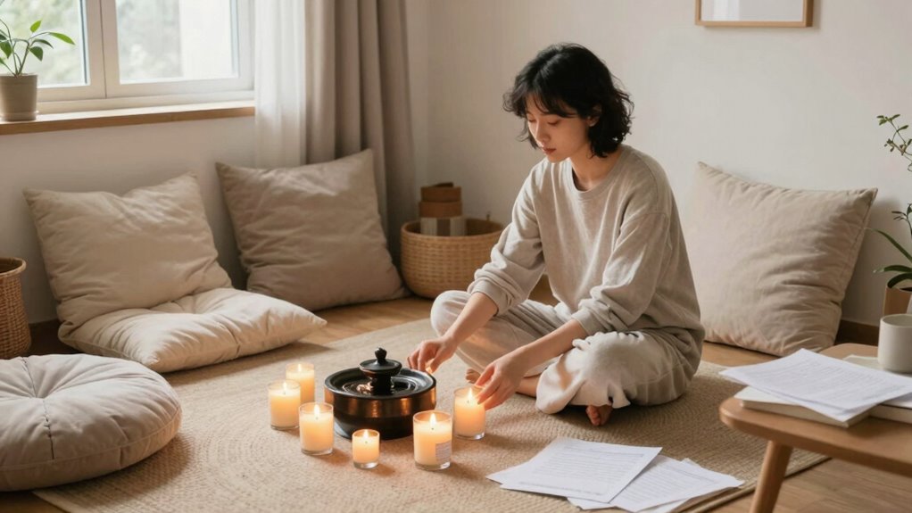 establish calm routine environment