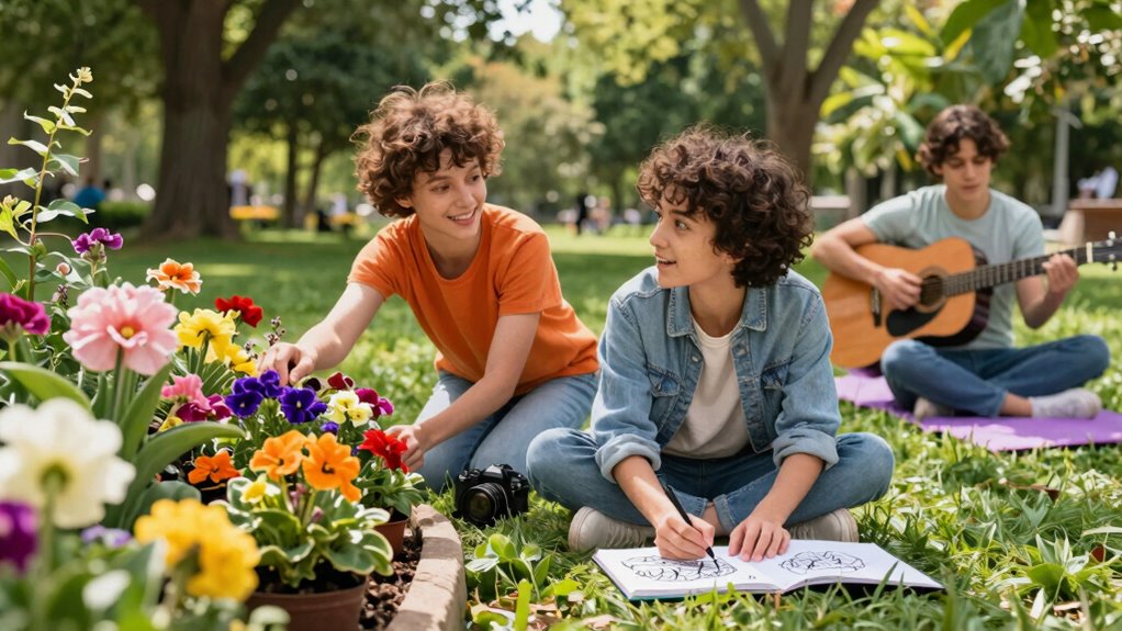 explore new creative activities