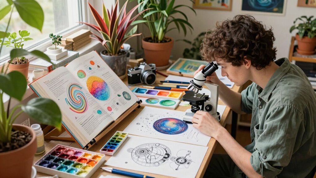 exploring new interests actively