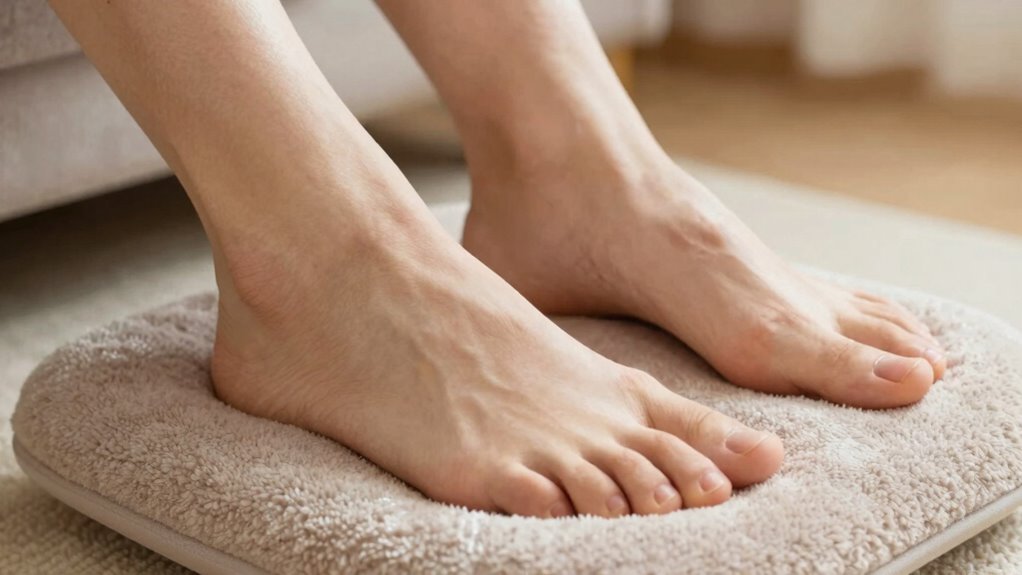 foot care reduces long term stress
