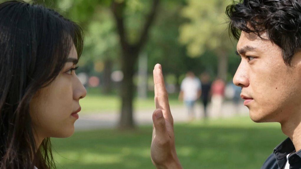 initial boundary setting feels uncomfortable