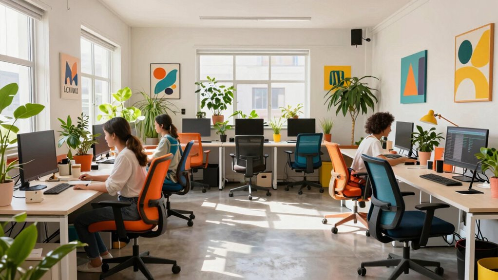 maintain open organized workspace