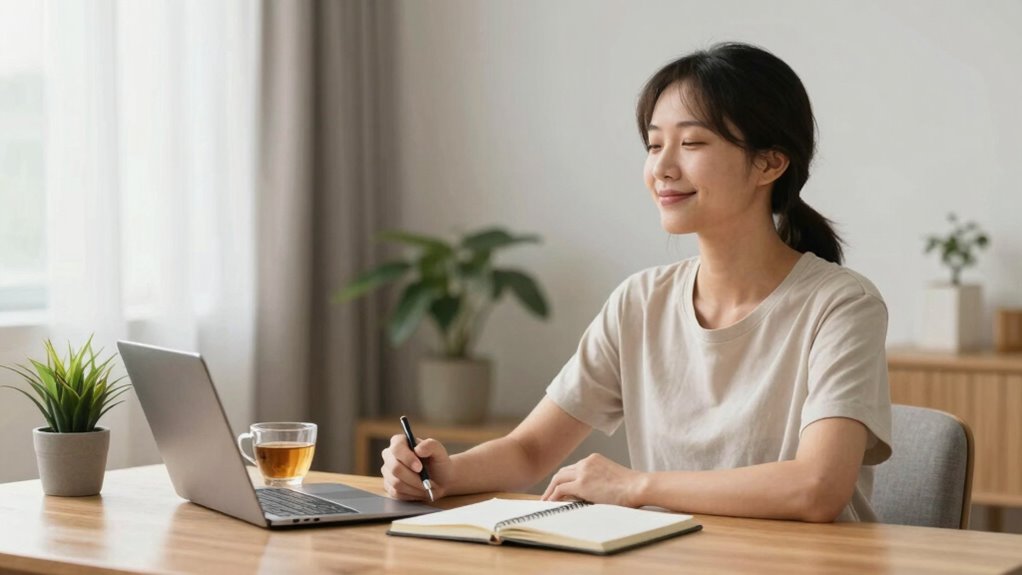 maintain posture breathe visualize