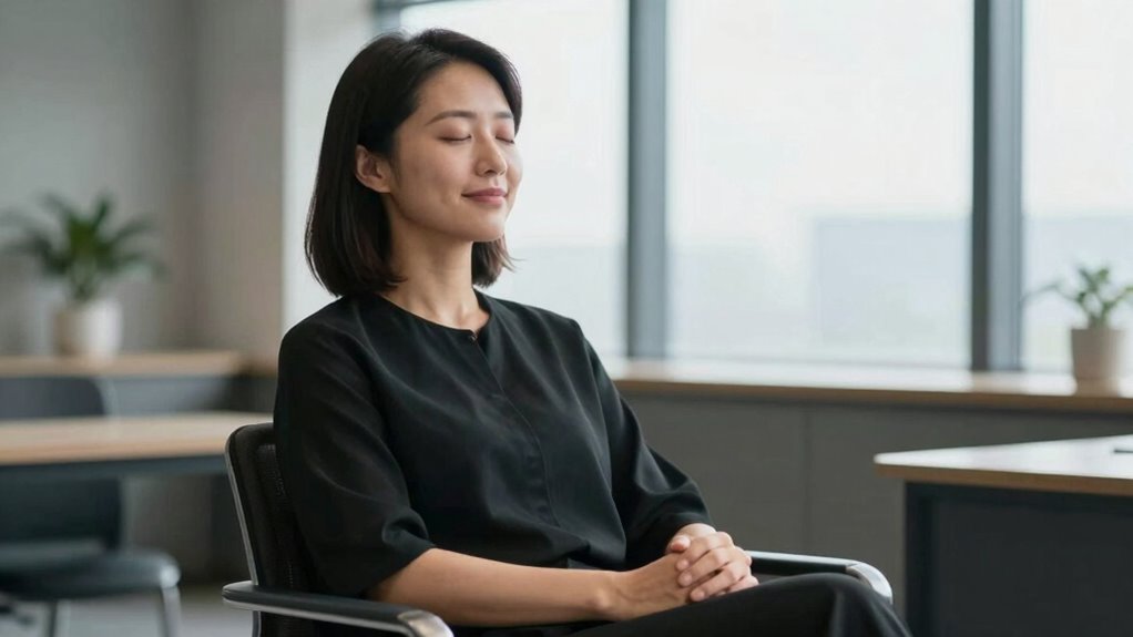 mindfulness and eye contact