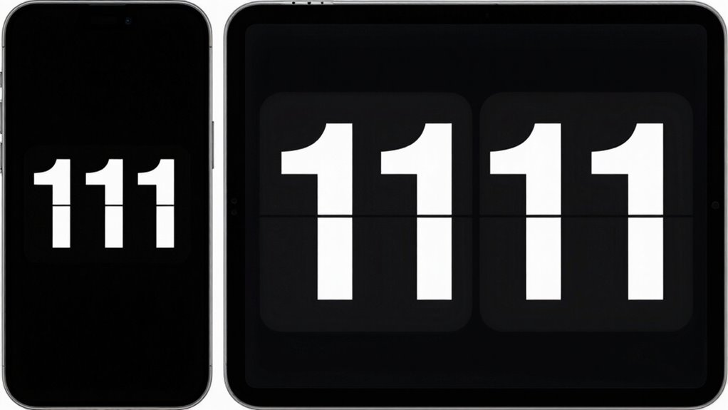 number of ones differentiates