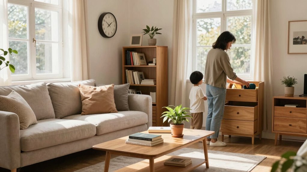 observe household routines patterns