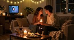 romantic home date night