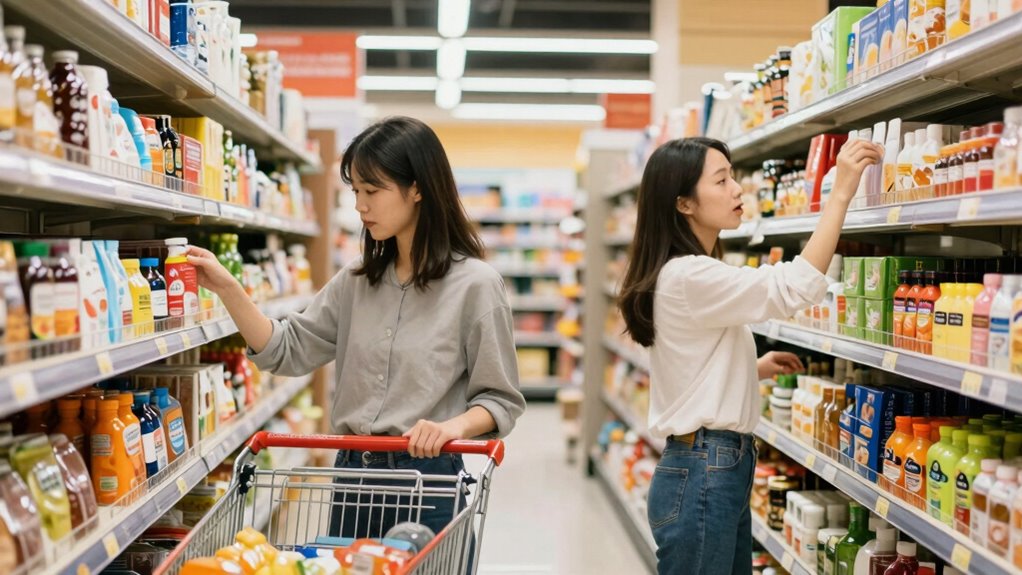 sensing or intuitive shopping preferences