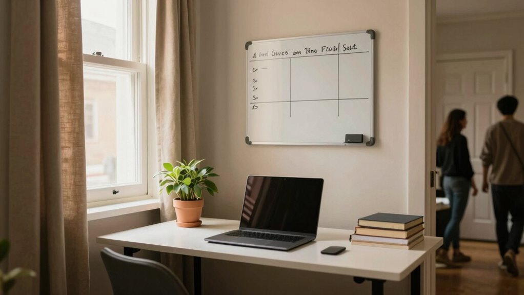 set clear household boundaries