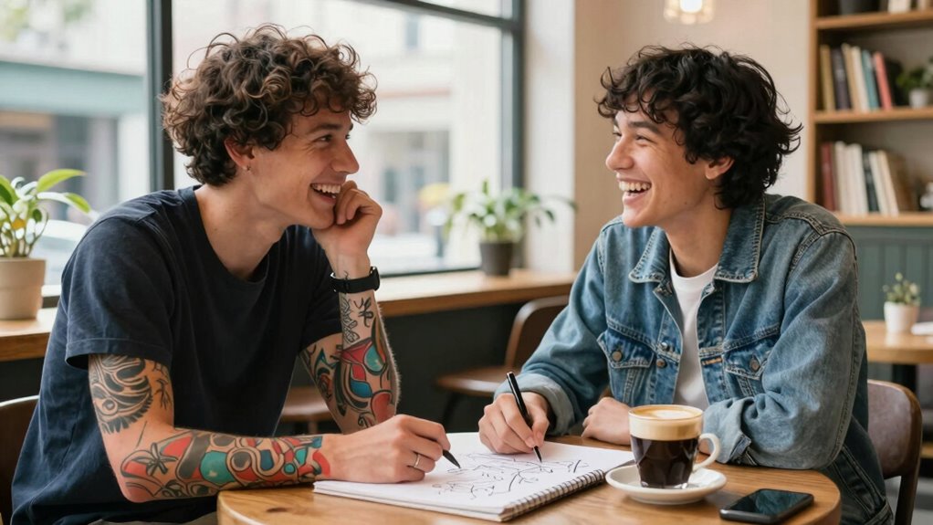 shared hobbies and spontaneous meetups