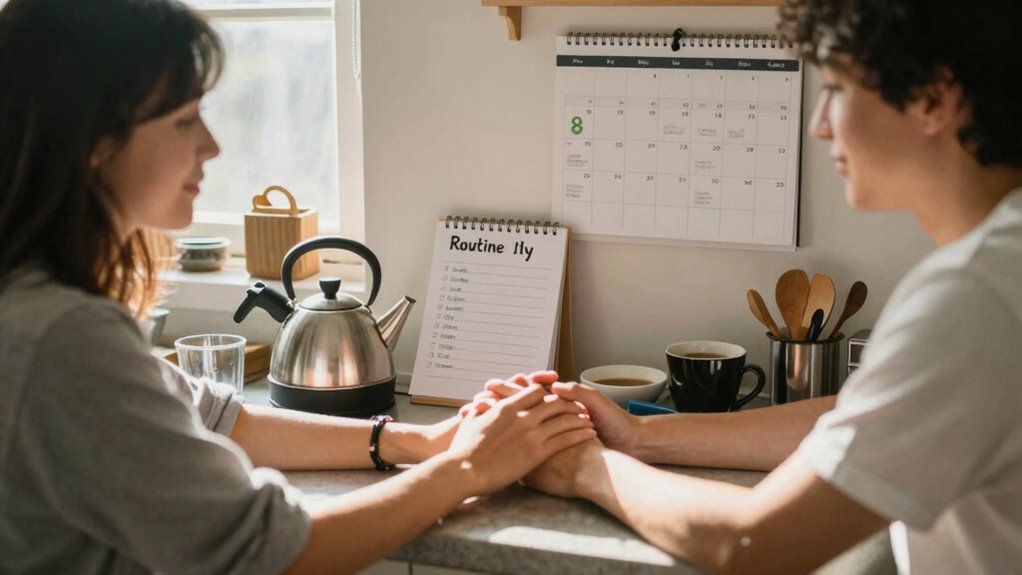 sharing routines foster understanding