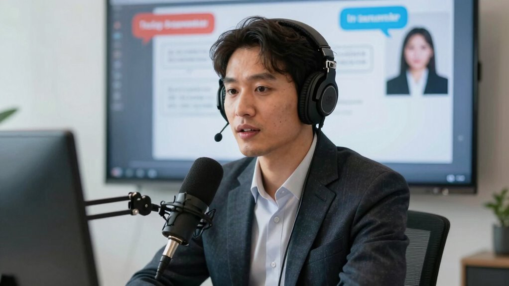 simulate interviews and record