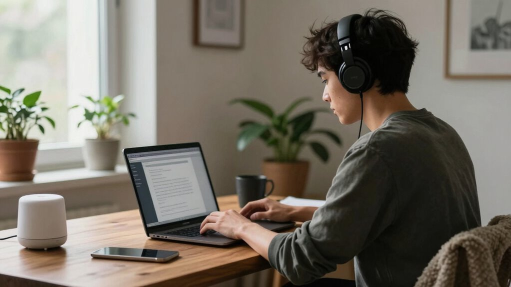 use consistent white noise