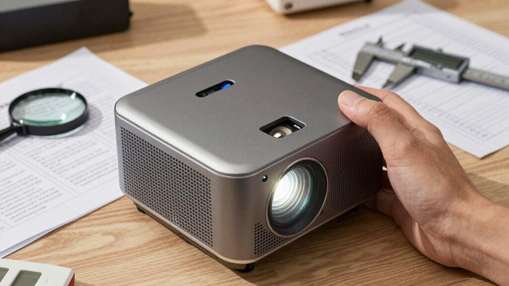 verify projector specifications carefully