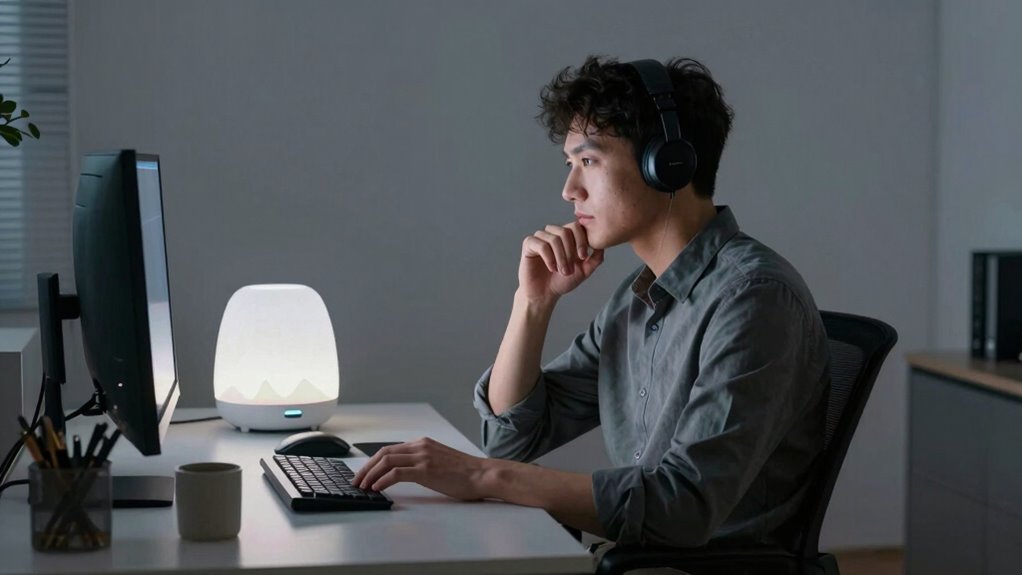 white noise aids sensory focus