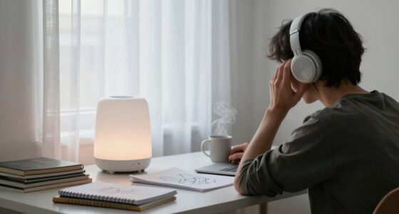 white noise enhances focus