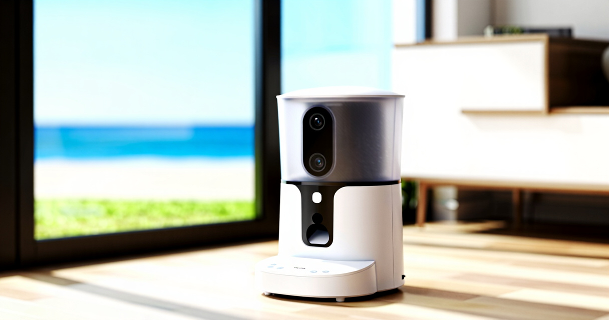 1 Best Deluxe Robotic Pet Feeder With Camera in 2026