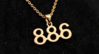 14k gold angel necklace