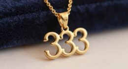 14k gold necklace 333
