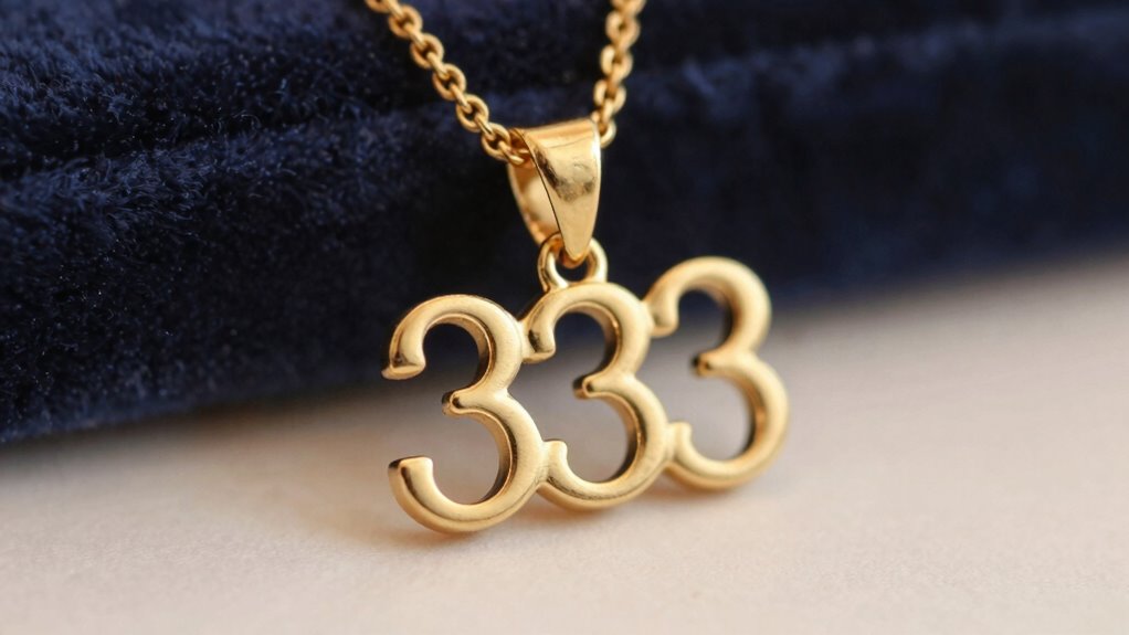 14k gold necklace 333