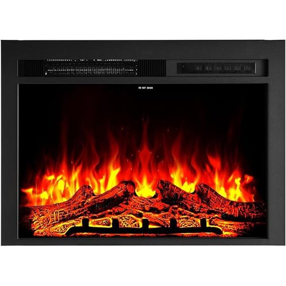35 inch electric fireplace