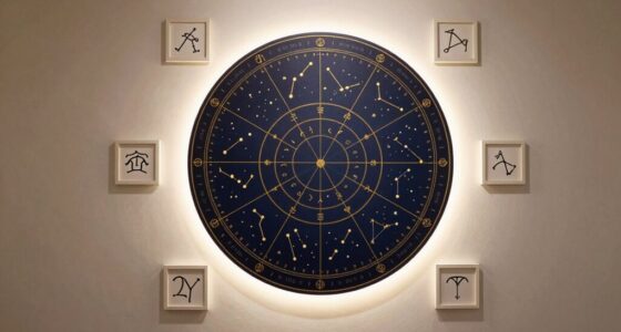 astrology birth chart decor