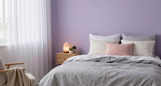 calming bedroom environment design